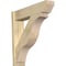Ekena Millwork Funston Slat Rough Sawn Outlooker, Douglas Fir, 8"W x 34"D x 34"H OUT08X34X34FST06RDF - alternate 1